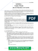 GEMMA Guide D Etude Des Modes de Marches Et D Arrets