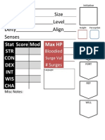 Initiative Tracker