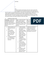 Compound Machine Lesson Plan - Observed