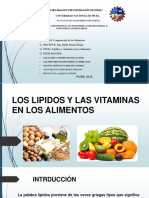 Exposicion de Los Lipidos y Vitaminas