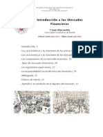 Introduccion A Los Mercados Financieros - Mascareñas PDF