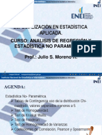 Estadistica - Aplicada - Regresion - No - Parametrica - ENEI - Clase1-Imp PDF