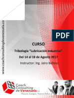 Manual Curso Tribología Lubricación Industrial