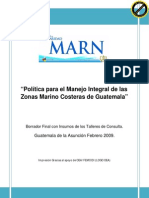 Política Marino Costera