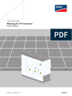 Central Inverter: Planning of A PV Generator