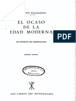 El Ocaso de La Edad Moderna - Romano Guardini