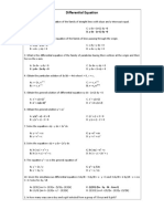 Problem Set 4 - Differential Equation-Probabilty and Statistics