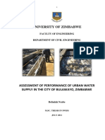 Urban Water Supply System-Thesis PDF