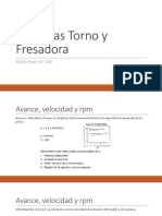 Formulas Torno y Fresadora