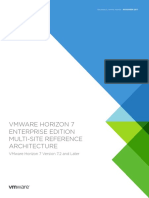 Vmware Horizon 7 Enterprise Edition Reference Architecture Multi Site