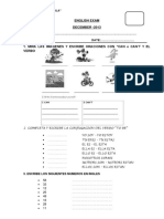 Examen Final 3ro de Primaria