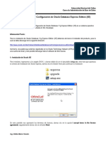 Guía de Instalación y Configuración de Oracle 11g Express V2