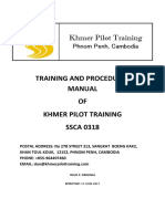 Training and Procedures Manual OF Khmer Pilot Training SSCA 0318