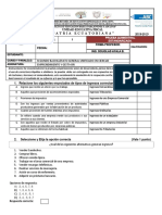 Pruebas Quimestrales Modelo Intensivo Empredimiento