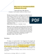 Identidade Do Adolescente Na Contemporaneidade PDF