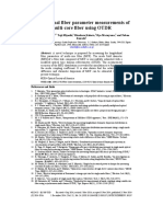 Longitudinal Fiber Parameter Measurements of Multi-Core Fiber Using OTDR