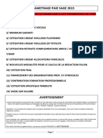 Parametrage Sage Paie 2015