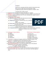 Computer Data Information Hardware Software Liveware 5 Components of The Computer