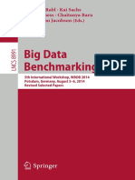 Big Data Benchmarking 2014