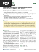 Dechlorane Plus and Related Compounds in Peregrine Falcon (Falco Peregrinus) Eggs From Canada and Spain