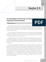 As Abordagens Teóricas de Lev Semenovitch Vygotsky e ...