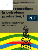 Surface Operations in Petroleum Production I