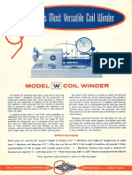 COWECO Model W Coil Winder