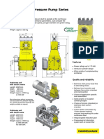 HDP 170 High Pressure Pump Series: Design Criteria