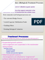 Objective:: Chapter 3. Secondary (Biological) Treatment Processes