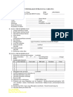 Format Pengkajian Intranatal Care