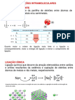 Ligações Intermoleculares