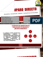 Exposición Amparo Directo