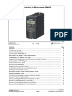 Introduction To Micromaster MM420: Simatic S7