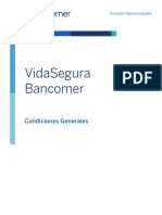 Condiciones Generales Vida Segura Bancomer