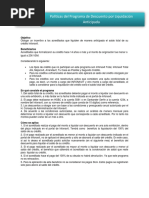 Politicas Del Progrma de Descuento Por Liquidacion Anticipada VF PDF