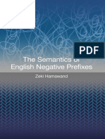 Zeki Hamawand-The Semantics of English Negative Prefixes-Equinox Pub (2009) PDF