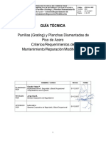 Sigo G 002 Mantenimiento (Grating)