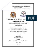 Informe 3 Recepcion FM - Comunicacion Analogica