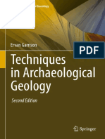 Techniques in Archaeological Geology