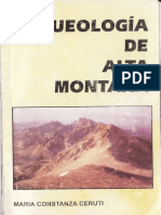 Arqueologia de Alta Montaña - Maria Constanza Ceruti (1997)