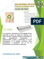 Conversion Del Papel