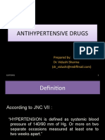 Anti Hypertensive Drugs Seminar