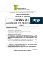 COD 06 - Caderno Completo - IFPB - 2015 - OK