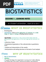 Biostatistics and Exercise