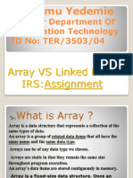 Array Vs Linked List