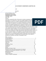 Effect of Homework On Student Commitment, Growth and Performance Robin D. Schmitt