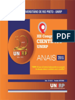 Congresso Científico UNIRP 2015 PDF