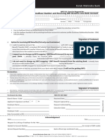 Aadhaar Linking - Seeding Form