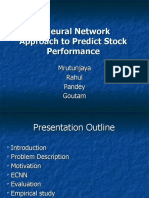 A Neural Network Approach To Predict Stock Performance