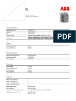 AF750-30-11 100-250V 50/60Hz / 100-250V DC Contactor: General Information